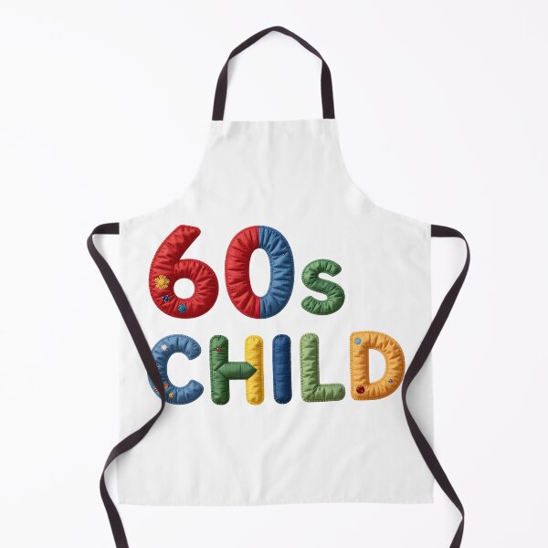Item preview, 60s CHILD - IN COLORFUL FAUX LETTERING designed and sold by AlexOBrienArt.