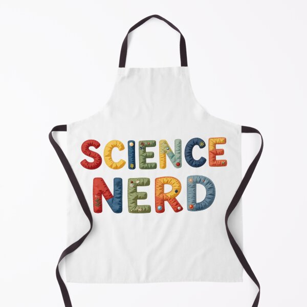 Item preview, SCIENCE NERD - IN COLORFUL FAUX LETTERING designed and sold by AlexOBrienArt.