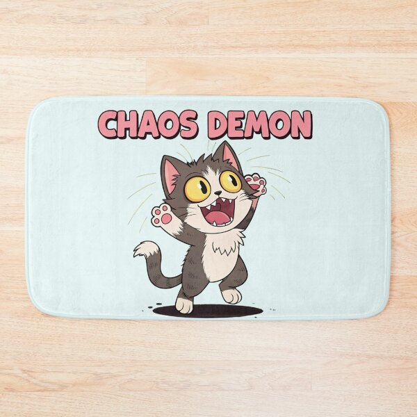 Item preview, Chaos Demon - Funny Chaotic Cat designed and sold by Artiviose.