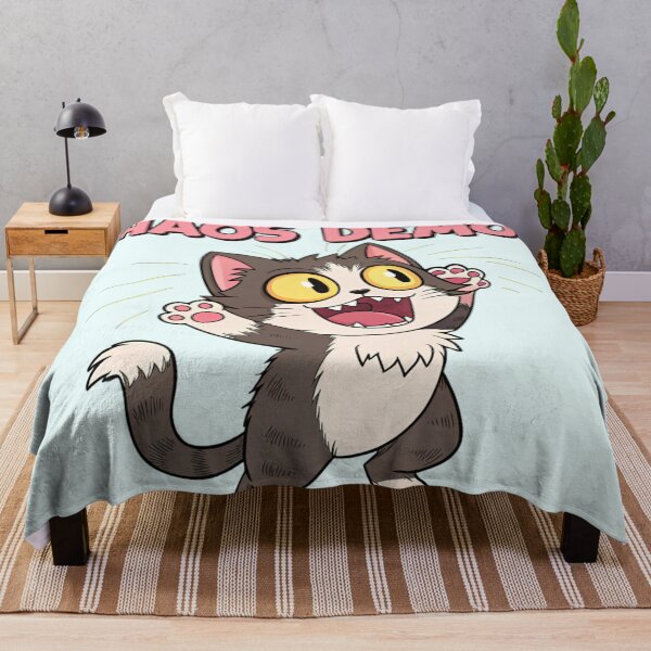 Item preview, Chaos Demon - Funny Chaotic Cat designed and sold by Artiviose.