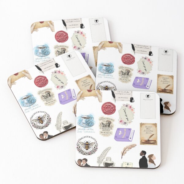 Item preview, Bridgerton Sticker Pack – Regency Romance Aesthetic Collection designed and sold by Fandom Universe.