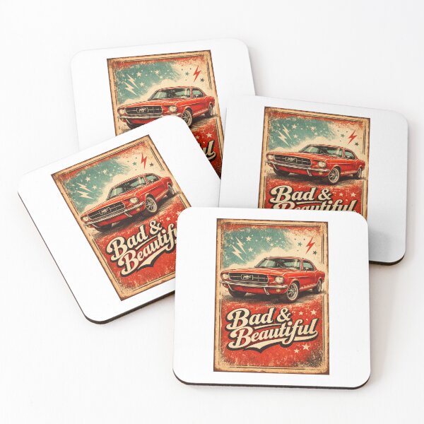 Item preview, Bad & Beautiful – Classic Red Mustang 1960s designed and sold by Mr.Warhol.