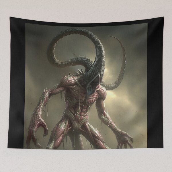 Item preview, Nyarlathotep - the Crawling Chaos - Lovecraftian Dark Fantasy Art designed and sold by mistygate.