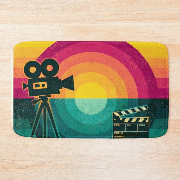 Item preview, Retro Cinema Lights Camera Action 1976 Poster designed and sold by Cine8.