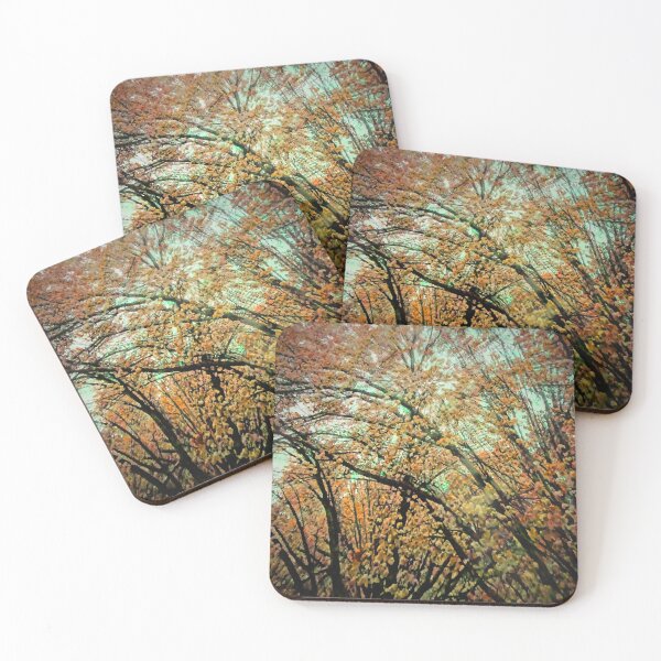 Item preview, Abstract Beautiful Glowing Trees (Orange) designed and sold by SXW Designs.