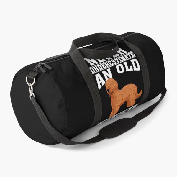 Item preview, Never Underestimate an Old Man with Briard designed and sold by CosmoKitsch.