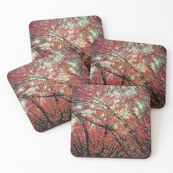 Item preview, Abstract Beautiful Glowing Trees (Red) designed and sold by SXW Designs.