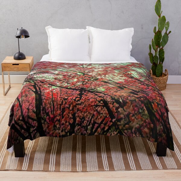 Item preview, Abstract Beautiful Glowing Trees (Red) designed and sold by SXW Designs.