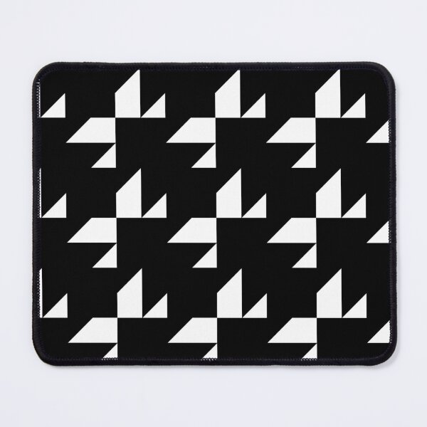 Item preview, Houndstooth Pattern Black And White designed and sold by HomeFeeling.