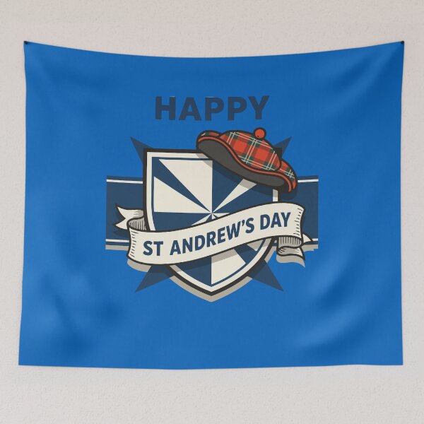 Item preview, Saltire Shield, Festive Banner, and Plaid Tam designed and sold by taiche.
