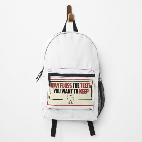 Item preview, Only Floss The Teeth You Want To Keep - Funny Dental Quote designed and sold by DrToothStudio.