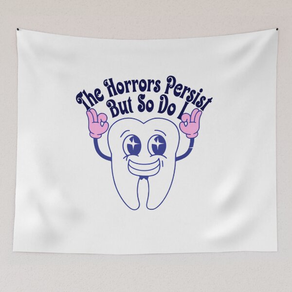 Item preview, The Horrors Persist But So Do I Cute Ghost Energy designed and sold by SkeletonsDanger.