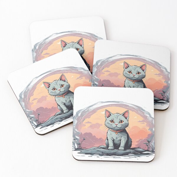 Item preview, cute cat in the fog designed and sold by Karaz's Animal Kingdom.