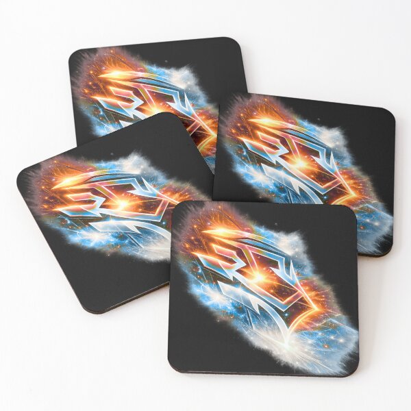 Item preview, Fire & Ice Fusion - 3D Digital Graffiti Design. designed and sold by HubiUrbanStudio.