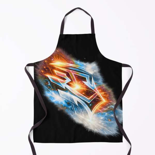 Item preview, Fire & Ice Fusion - 3D Digital Graffiti Design. designed and sold by HubiUrbanStudio.