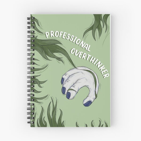 Item preview, Professional Overthinker – Emotional Hand Illustration designed and sold by user262.