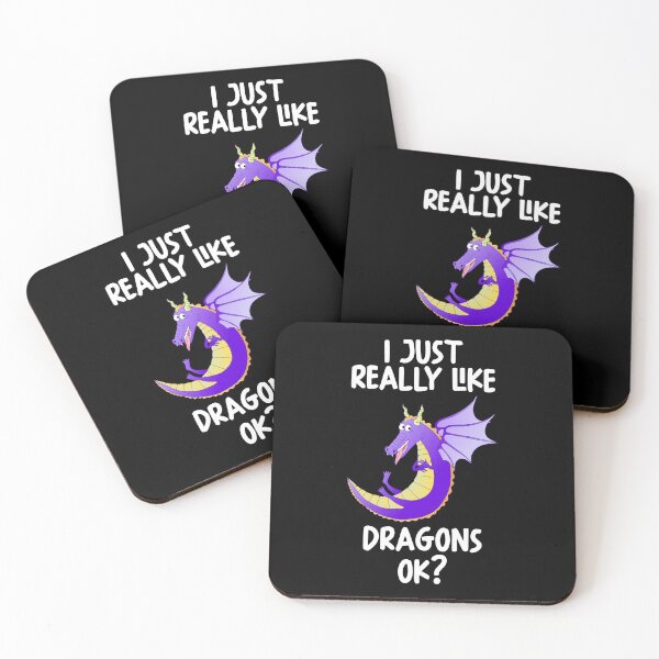 Item preview, I Just Really Like Dragons Ok? designed and sold by GabbyKash.