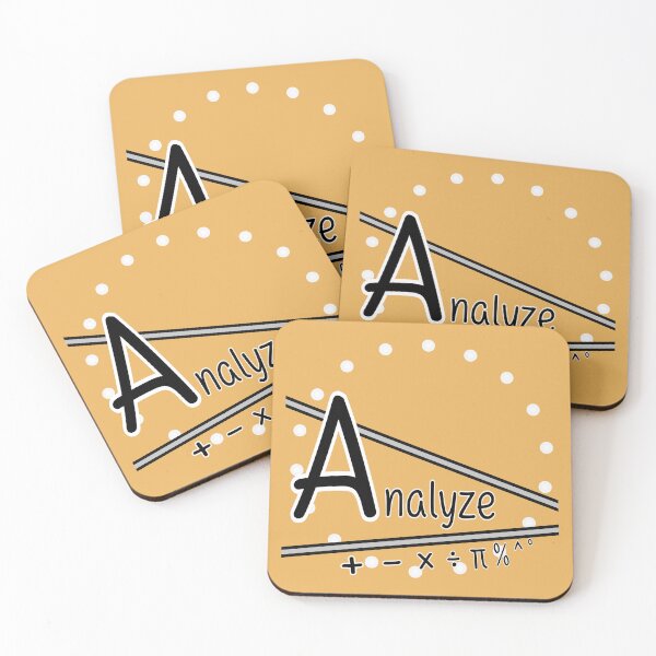 Item preview, Math Vibes Analyze - Retro Math Aesthetic designed and sold by MigWhimsy.