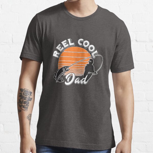 Item preview, Reel Cool Dad - Real  Funny Fishing Pun designed and sold by Studio  128.