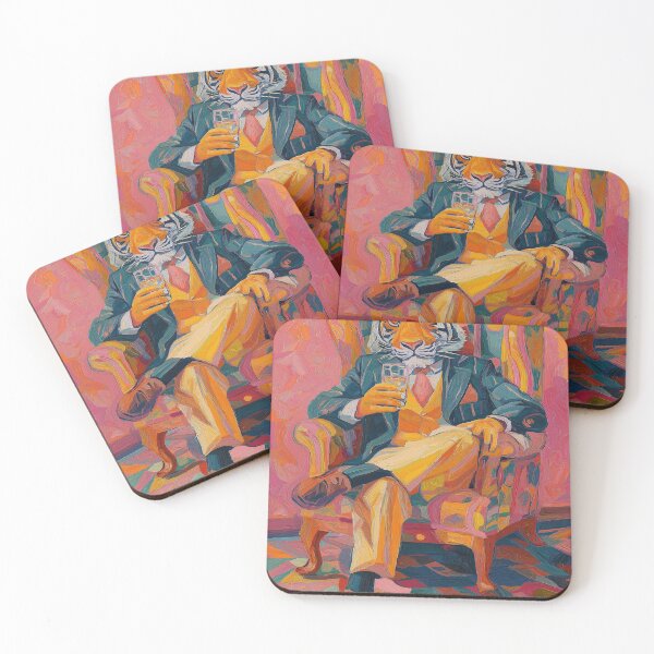 Item preview, Modern Deco Tiger designed and sold by Retro Type.