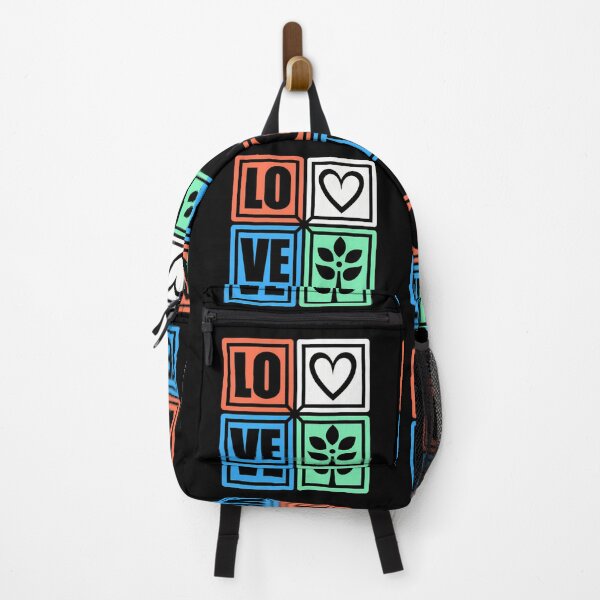 Item preview, Love Colorful Concepts Iconic Symbols Red Blue Green designed and sold by ART ATTACK ZONE.