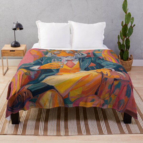Item preview, Modern Deco Tiger designed and sold by Retro Type.