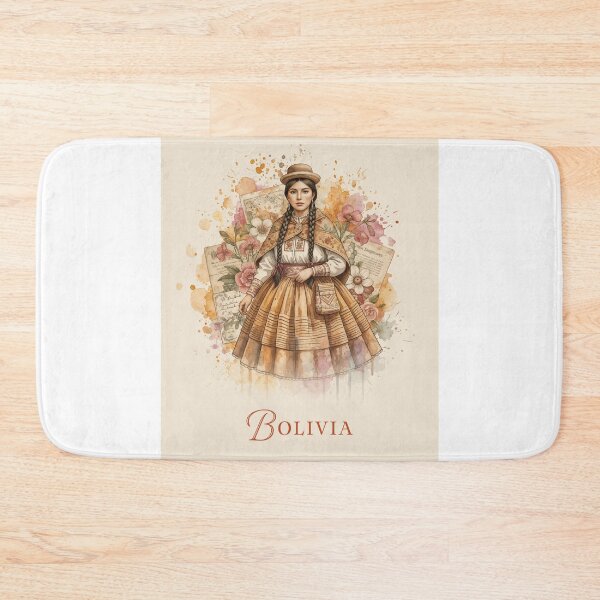 Item preview, Bolivia: Heritage in Bloom designed and sold by ForeverPrintsOK.