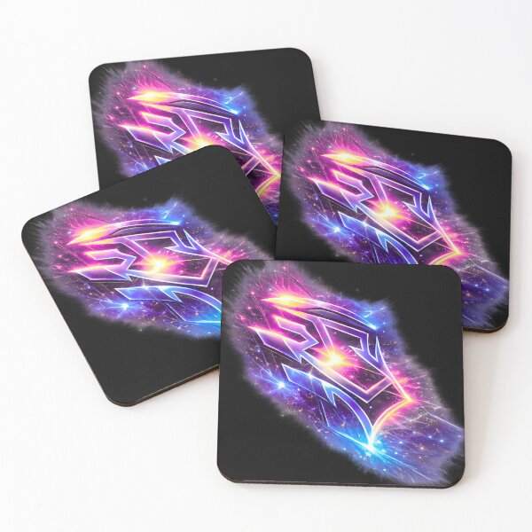 Item preview, Cosmic Neon Soul - Digital Galaxy Graffiti designed and sold by HubiUrbanStudio.