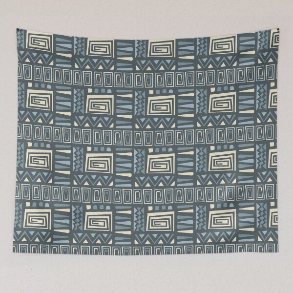 Item preview, Vibrant Samoan Textile - Ethnic Polynesian Tribal  - Retirement Gifts For Grandma designed and sold by RoyalStarsPatts.