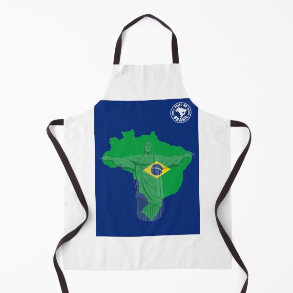 Item preview, Rio de Janeiro Minimalist Print: Brazil Map & Christ the Redeemer designed and sold by Dhiessi.