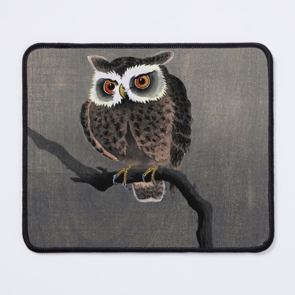 Item preview, Long Eared Owl on Bare Tree Branch designed and sold by Craphe.