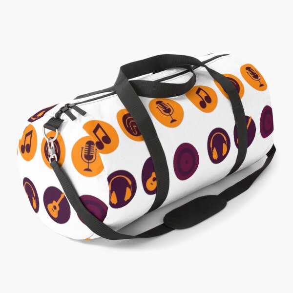 Item preview, Music Colorful Concepts Iconic Symbols Orange Purple Guitar designed and sold by ART ATTACK ZONE.