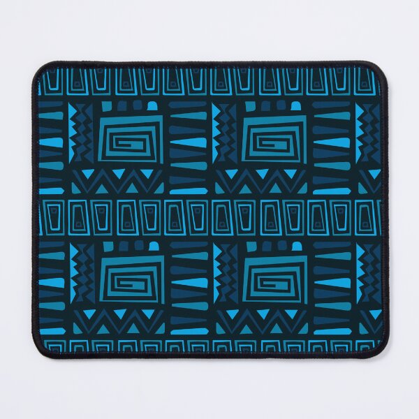 Item preview, Classic Blue Ancestral Weave - Ethnic Polynesian Tribal - Unique Gifts For Men designed and sold by RoyalStarsPatts.