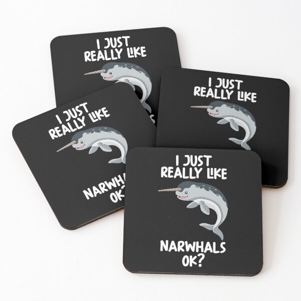 Item preview, I Just Really Like Narwhals Ok? designed and sold by GabbyKash.