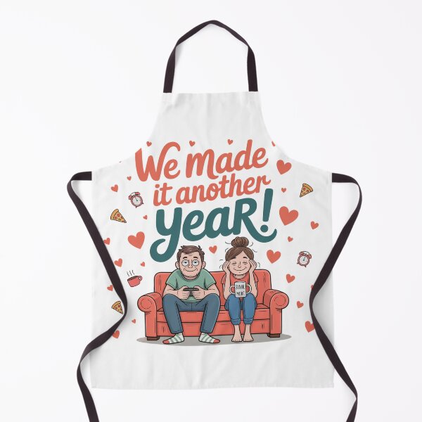 Item preview, We Made It Another Year! Survival Mode Anniversary Couple designed and sold by Midnight Veil Designs.