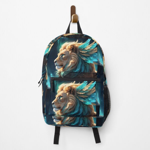 Item preview, Celestial Guardian: Winged Cosmic Lion designed and sold by Dreamy Armine Art.