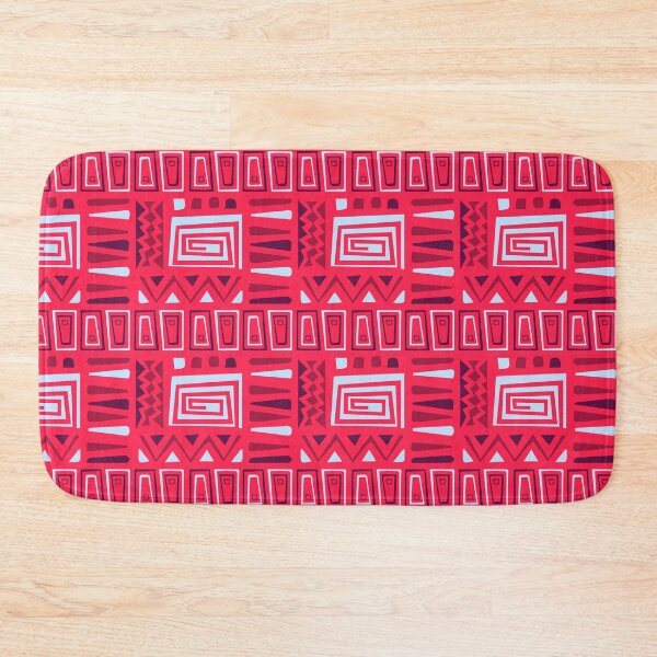 Item preview, Pink African Tesselation - Ethnic Polynesian Tribal  - Valentine Gifts For Him designed and sold by RoyalStarsPatts.