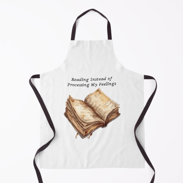 Item preview, Reading Instead of Processing My Feelings – Reader Aesthetic Design designed and sold by SWETA HALDER.