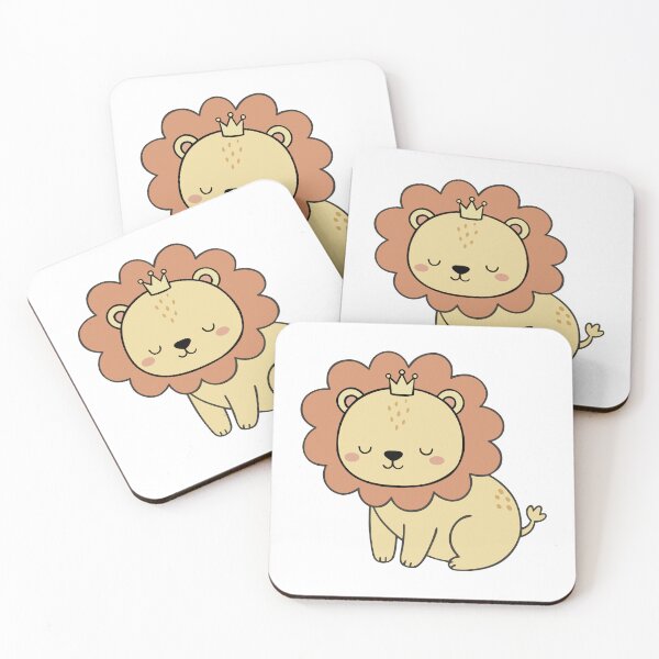 Item preview, Cute Lion King Illustration designed and sold by hudhagha.