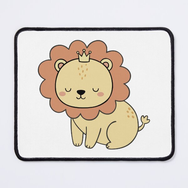Item preview, Cute Lion King Illustration designed and sold by hudhagha.
