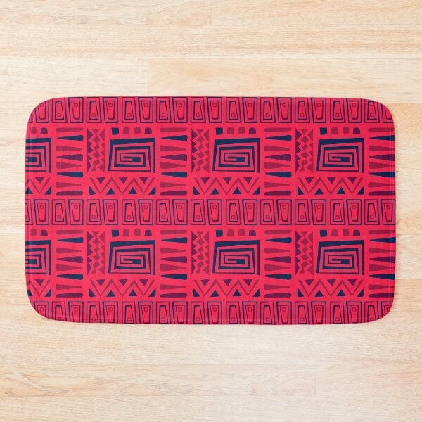 Item preview, Polished Red Oceanic Tile - Ethnic Polynesian Tribal  - Valentine Gifts For Women designed and sold by RoyalStarsPatts.