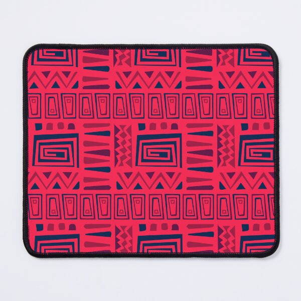Item preview, Polished Red Oceanic Tile - Ethnic Polynesian Tribal  - Valentine Gifts For Women designed and sold by RoyalStarsPatts.