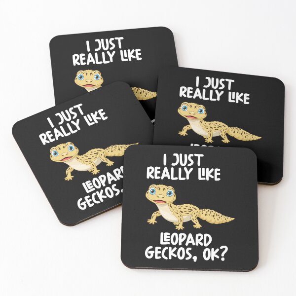 Item preview, I Just Really Like Leopard Geckos Ok? designed and sold by GabbyKash.