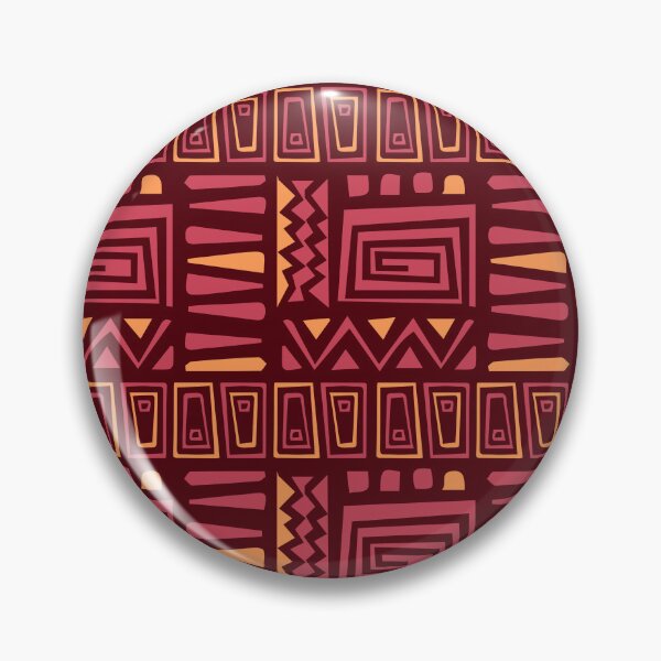 Item preview, Boho African Interlocking - Ethnic Polynesian Tribal  - Valentine Gifts For Girlfriend designed and sold by RoyalStarsPatts.