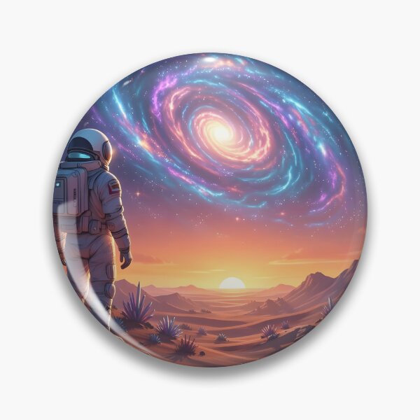 Item preview, The Lone Astronaut #09 Exploring the Galaxy designed and sold by nocturnAIArt.