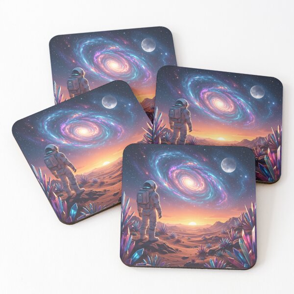 Item preview, The Lone Astronaut #09 Exploring the Galaxy designed and sold by nocturnAIArt.