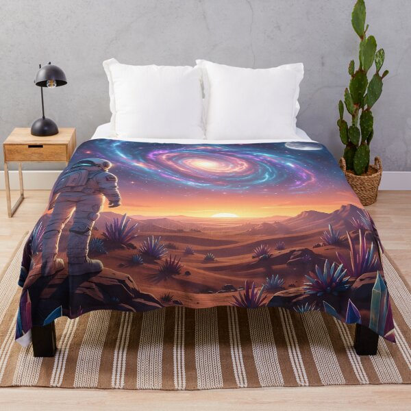Item preview, The Lone Astronaut #09 Exploring the Galaxy designed and sold by nocturnAIArt.