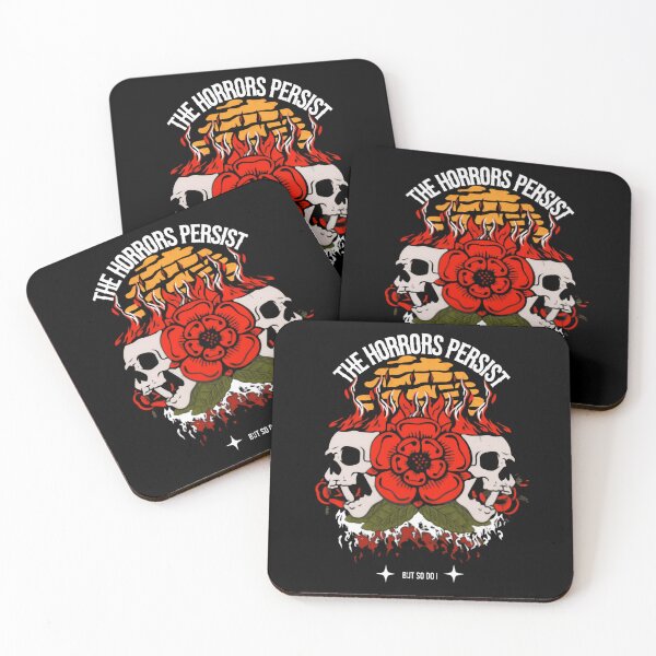 Item preview, The Horrors Persist But So Do I Crimson Rose Strength designed and sold by SkeletonsDanger.