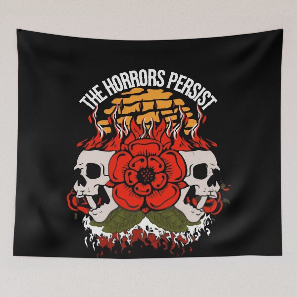 Item preview, The Horrors Persist But So Do I Crimson Rose Strength designed and sold by SkeletonsDanger.