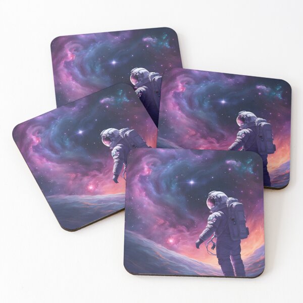 Item preview, The Lone Astronaut #10 Exploring Space  designed and sold by nocturnAIArt.